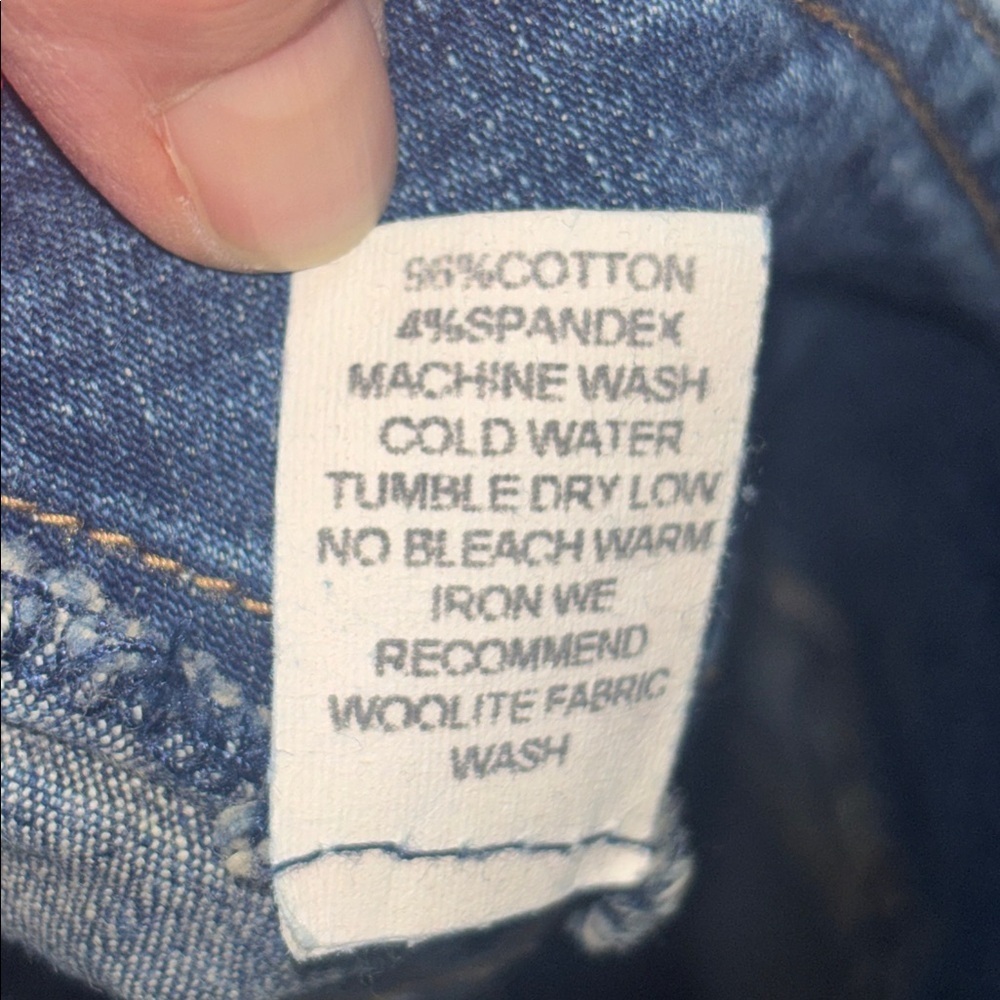 Hot Kiss Y2K Denim Mini skirt, Jean Skirt, front hook n eyes, 3 - Picture 7 of 8